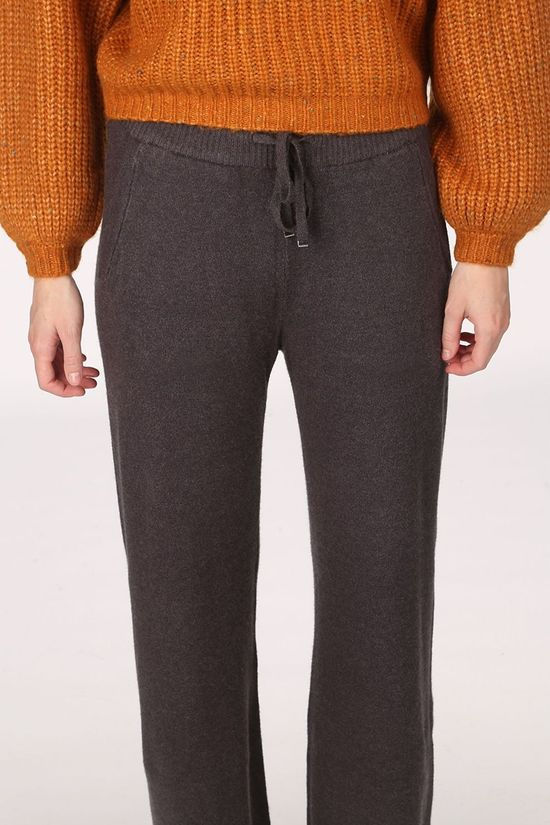 Vila Broek ril Rwrx Straight Pants/Des Dark Grey Marle