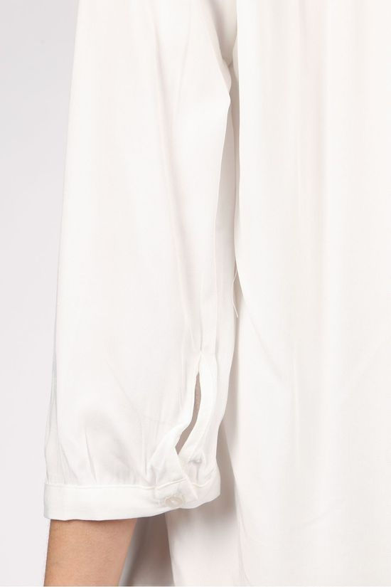 Object Blouse Baya 3/4 Vneck off white