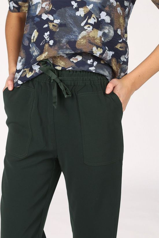 Object Broek Objaria 109 dark green