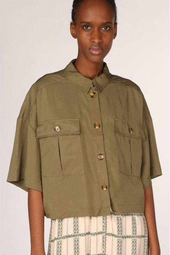 Object Hemd Objgeorgia 109 mid khaki