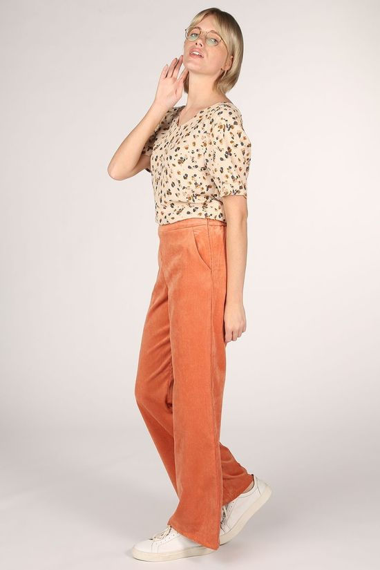 Object Blouse Nelle Ss Off White/Assorted / Mixed