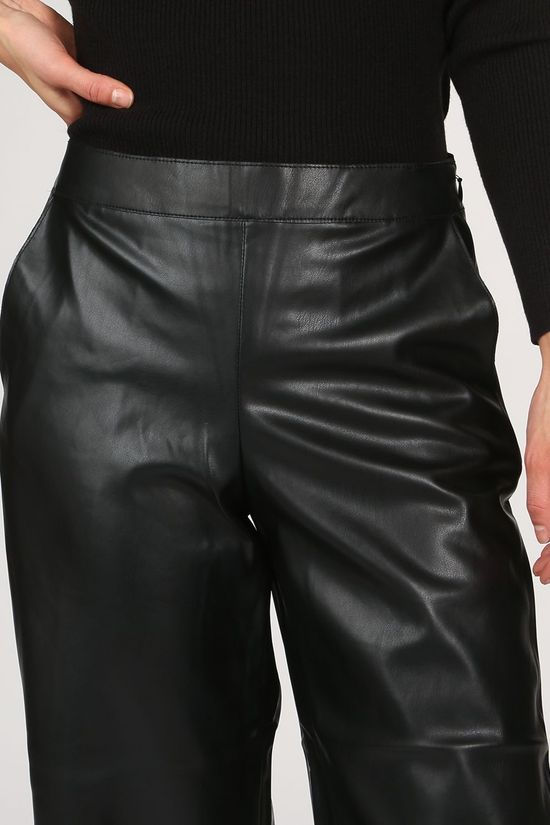 Vila Broek pen Rwrx Cropped Wide Pants - Noos Black