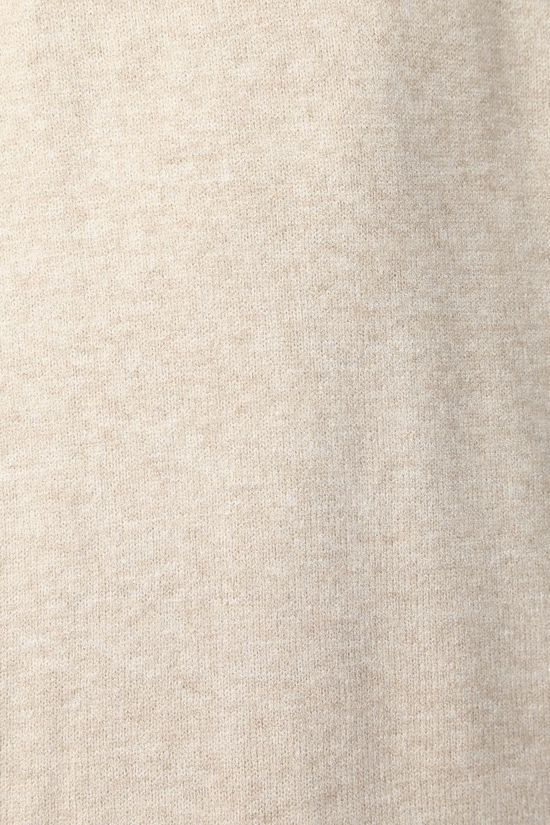 Vila Robe Viril Rollneck Knit Ecru