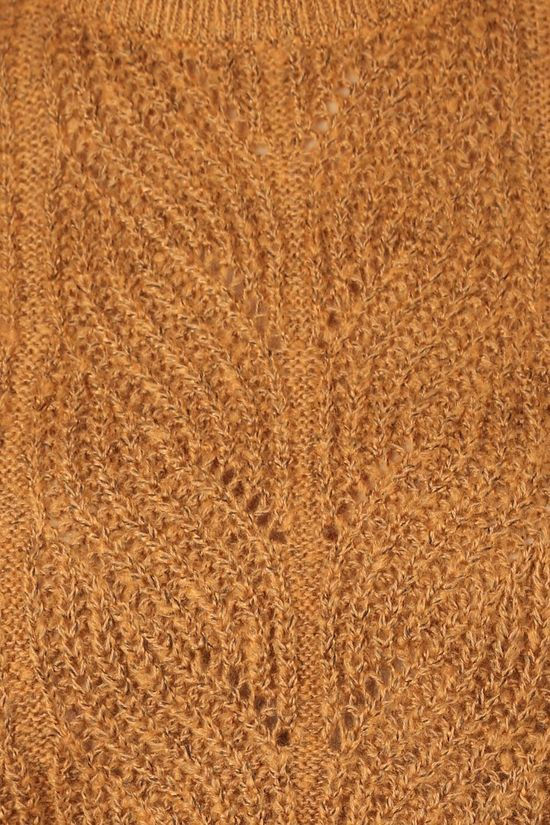 Object Trui Nova Stella Ls Knit Noos light brown