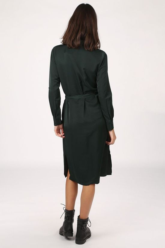 Object Robe eileen L/S Seasonal dark green
