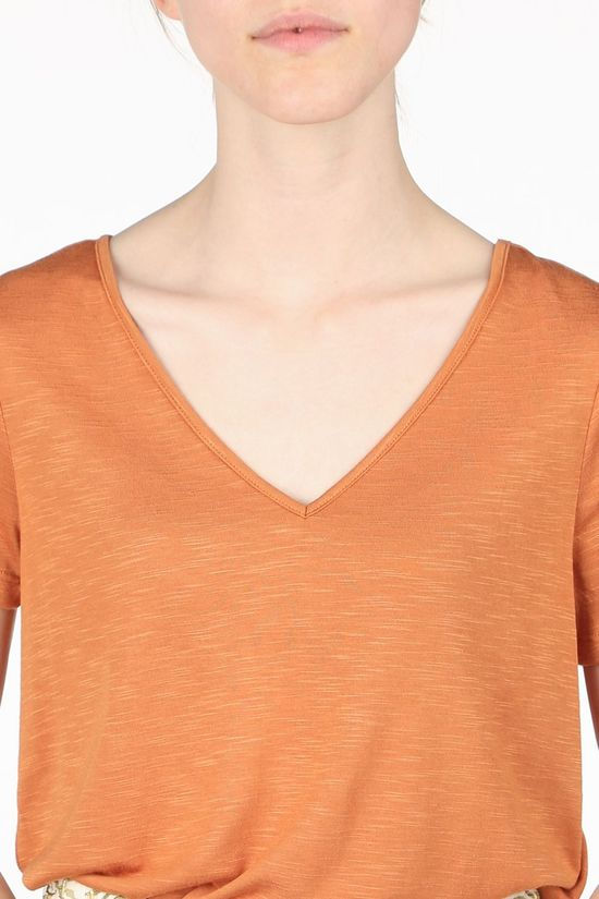 Vila T-Shirt Vinoel Camel Brown