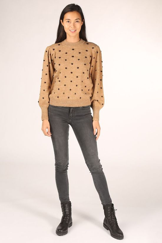 Object Pull laurie L/S Sand Brown