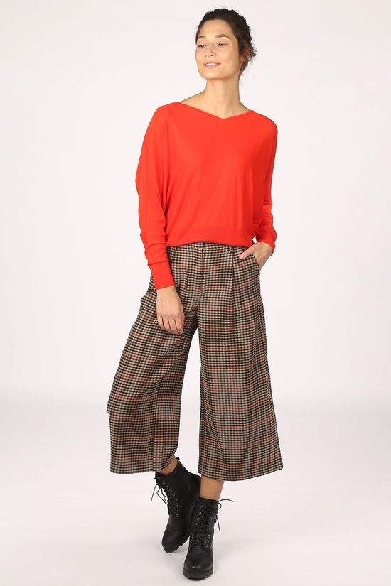 Object Pantalon hollis Mw Sand Brown/Red