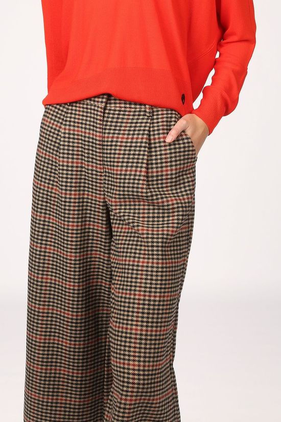 Object Pantalon hollis Mw Sand Brown/Red