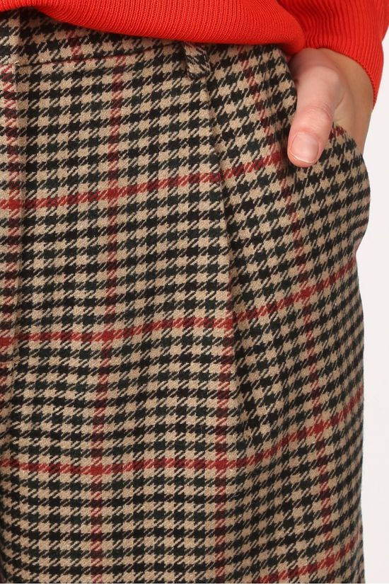 Object Pantalon hollis Mw Sand Brown/Red