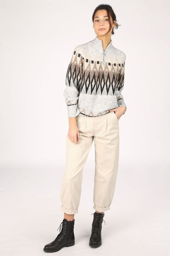 Object Trui Objisa light grey/brown