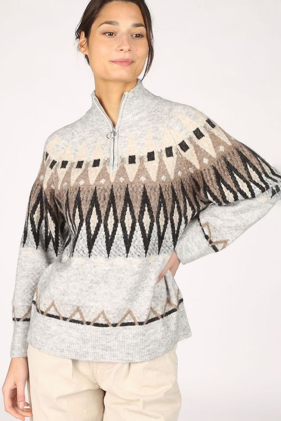 Object Trui Objisa light grey/brown