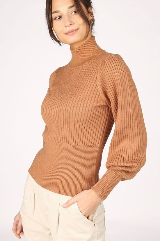 Object Pull nola L/S Camel Brown