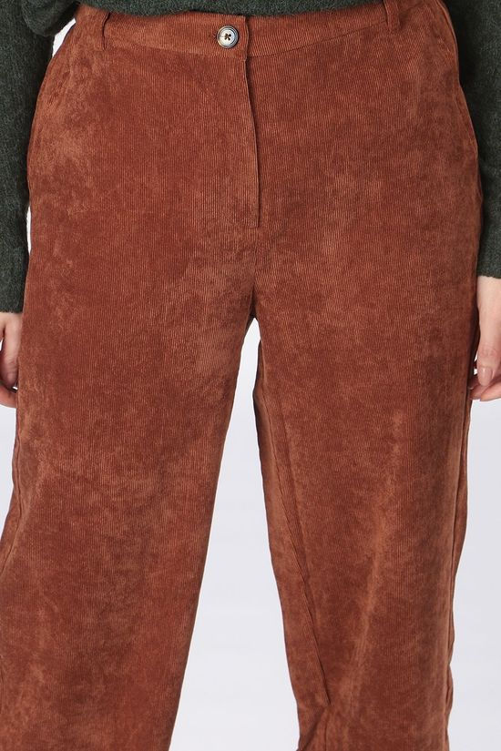 Vila Broek Vives Corduroy Sand Brown