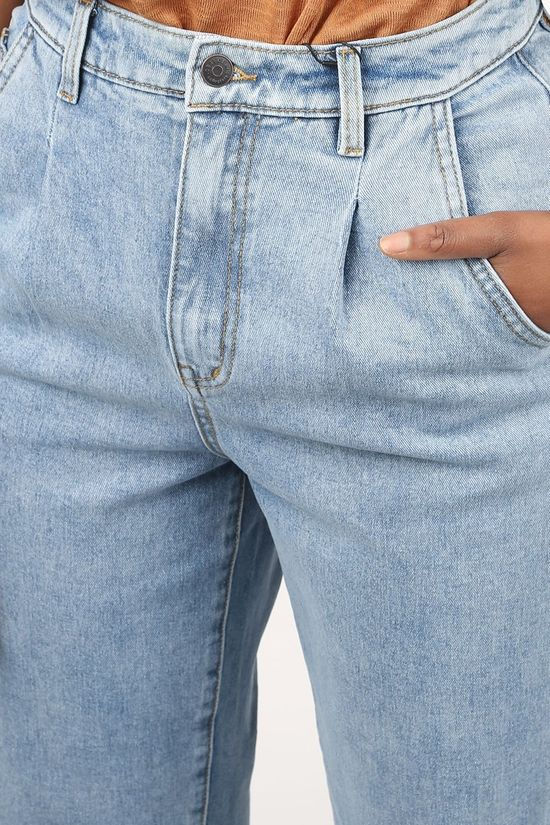 Object Jeans Objroxane Hw Denim Ankle light blue