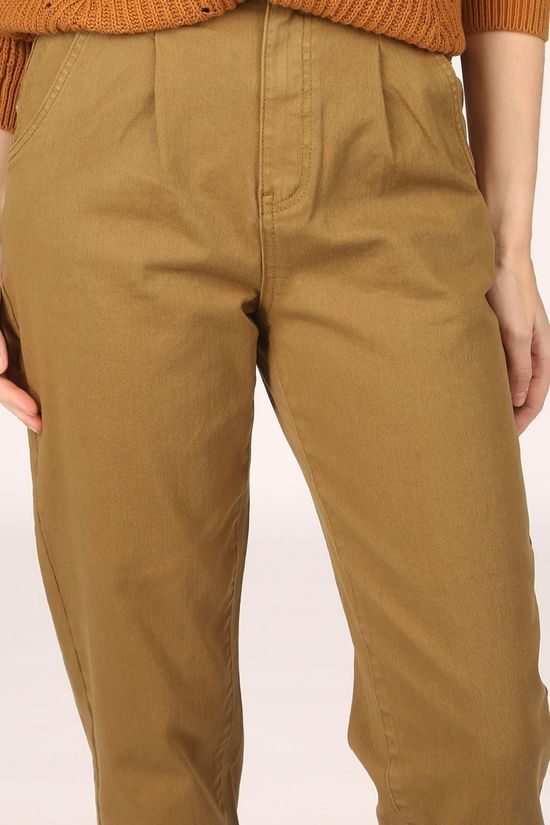 Object Jeans Objroxane Hw Twill Ankle mid khaki