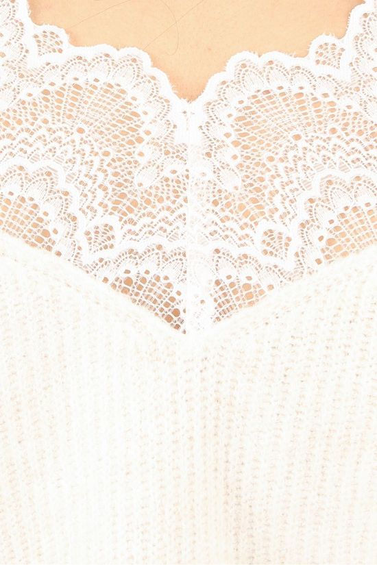 Vila Pullala Lace/Pb Ecru