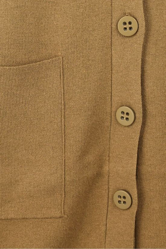 Object Cardigan Objedith Waist Coat mid khaki