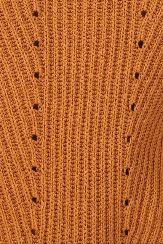 Object Trui Maya Long Sleeve Knit Noos Sand Brown