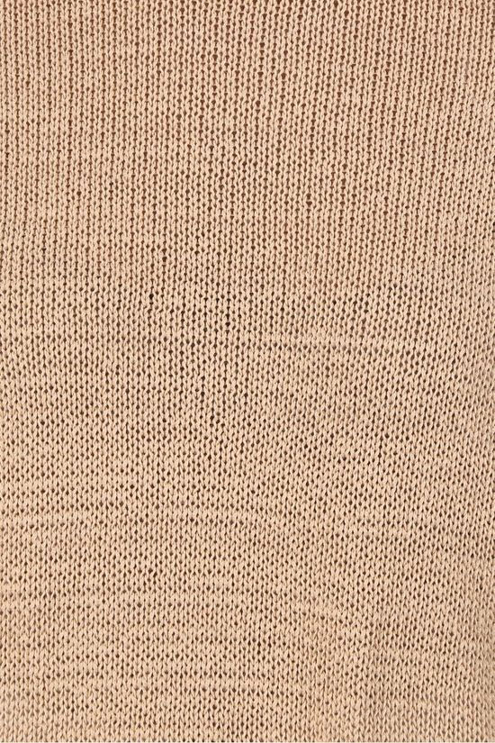 Vila Pull Visinoa Boatneck Sand Brown