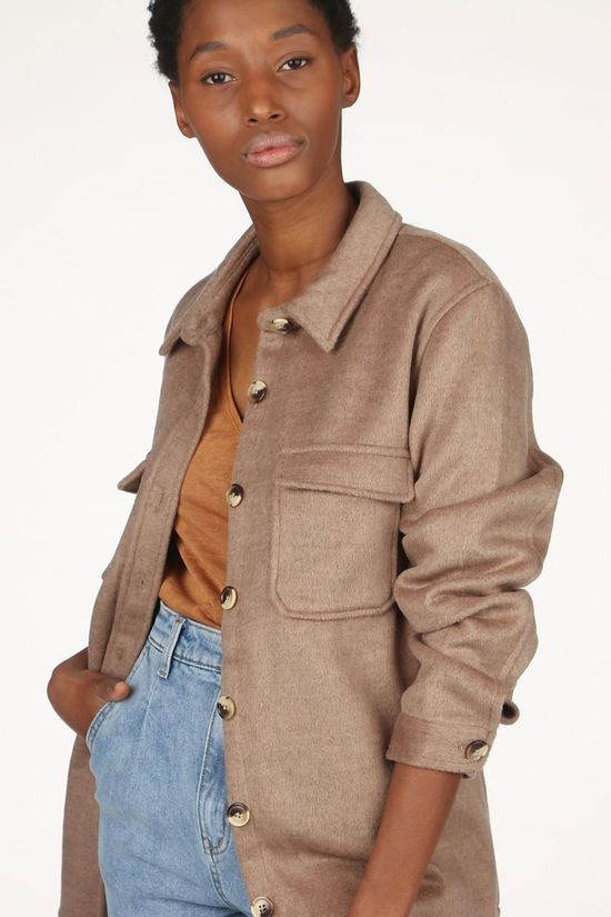 Object Blazer Objvera Owen Longsleeve Sand Brown
