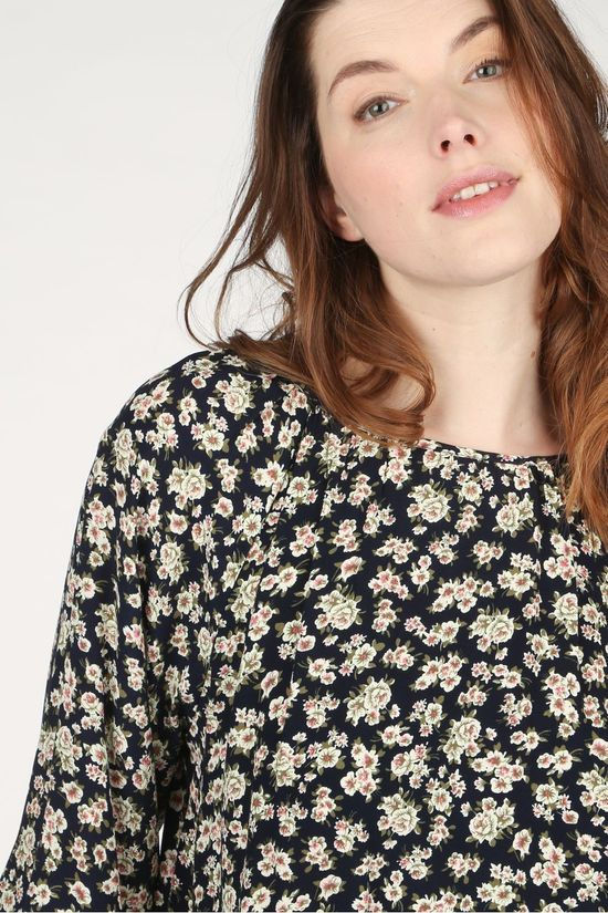 Object Blouse Objanmira 3/4 Dark Blue/Assorted / Mixed