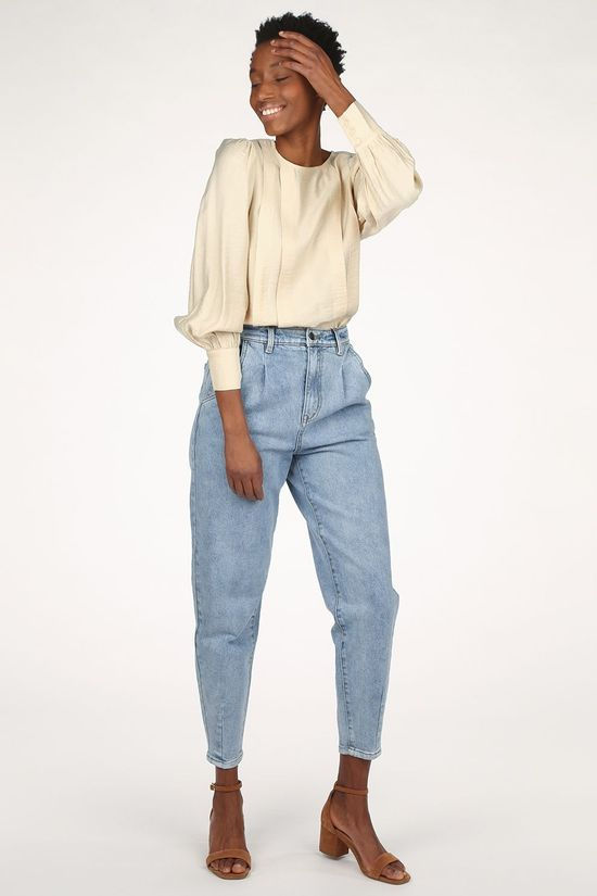 Object Blouse Objsana Ls Ecru