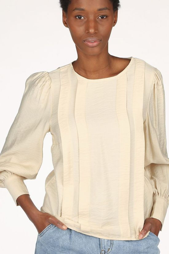 Object Blouse Objsana Ls Ecru