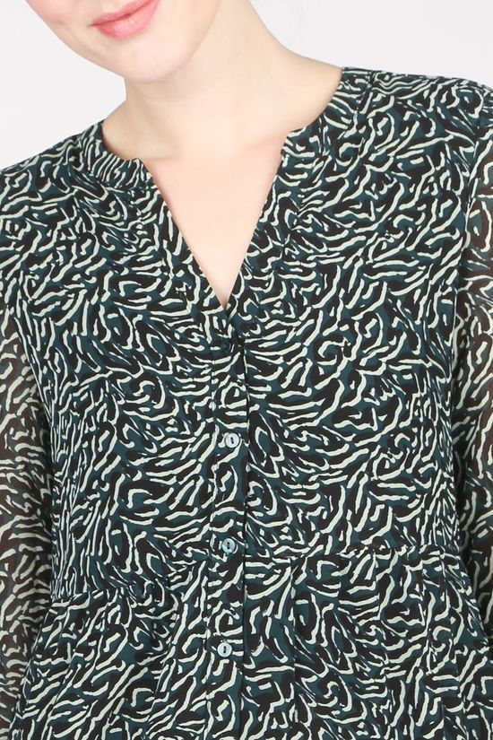 Vila Jurk Vinema 3/4 Black/Light Green