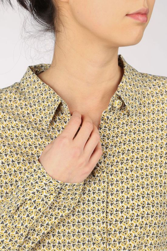 Vila Robe Viemora  Ancle Dark Yellow/Black