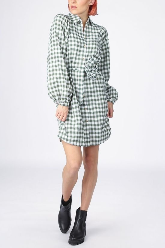 Vila Robe Viemine light green/off white