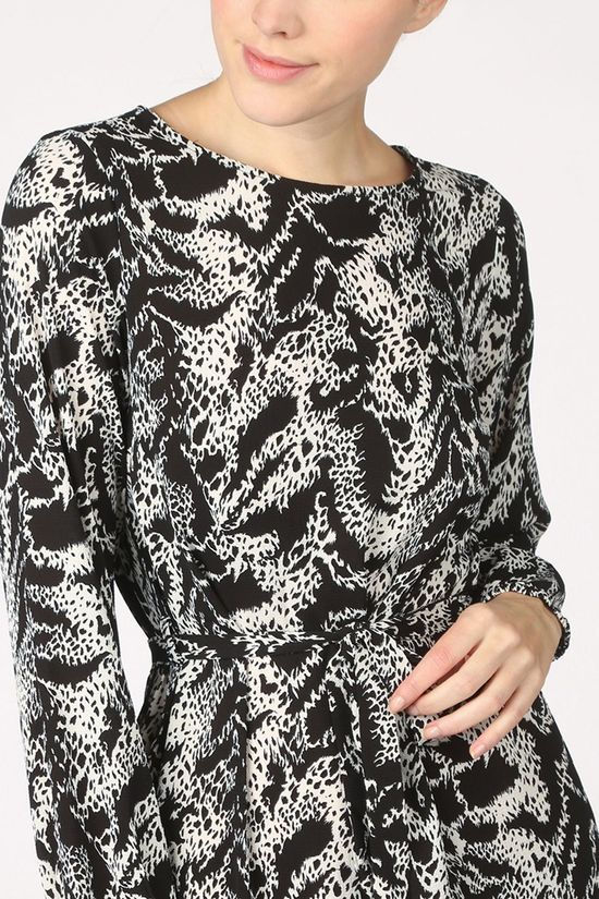 Vila Robe Vidiana Lucy Black/White