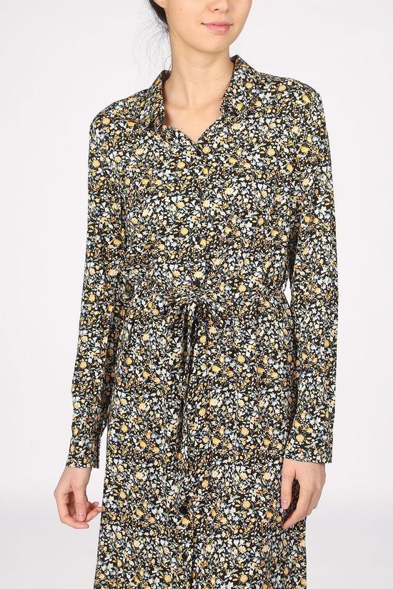 Vila Robe Vitendi/Ofw Black/Ass. Flower