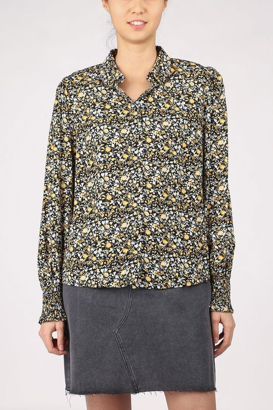 Vila Hemd Vitendi/Ofw Black/Ass. Flower