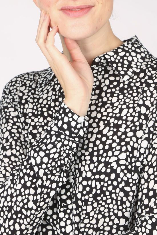 Vila Robe Vinodina Black/Off White