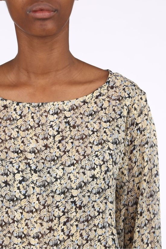 Vila Blouse Vinaira Ecru/Ass. Flower