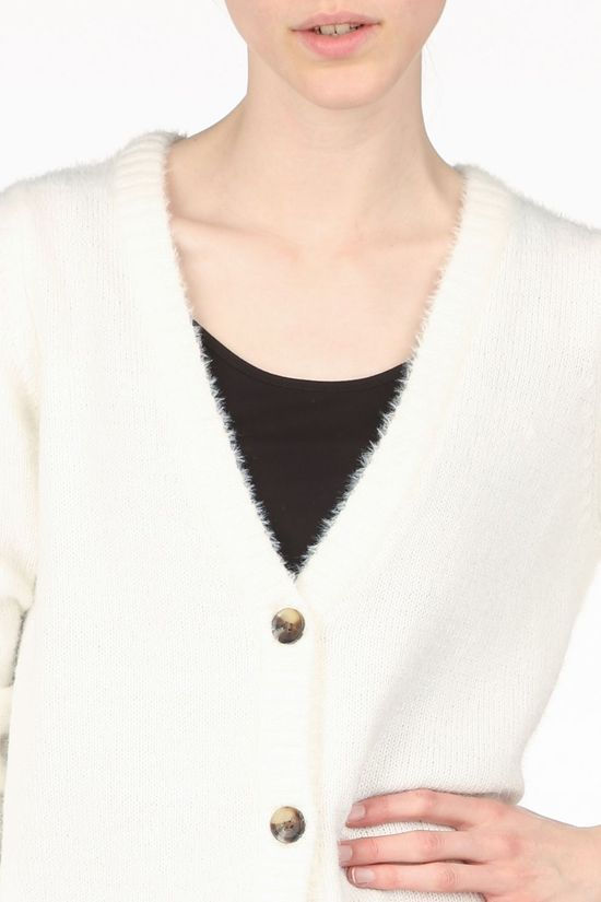 Vila Cardigan Vifeami Ls off white