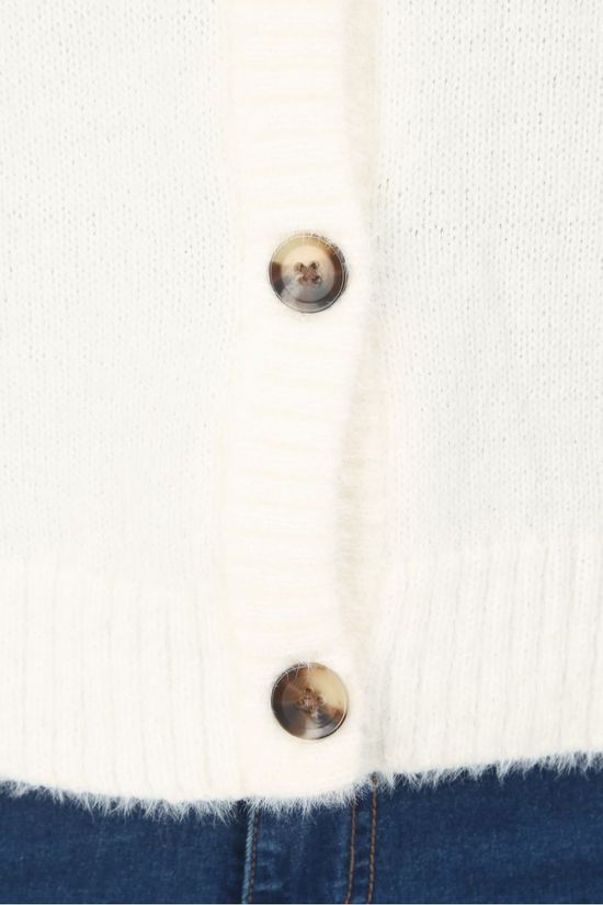 Vila Cardigan Vifeami Ls off white