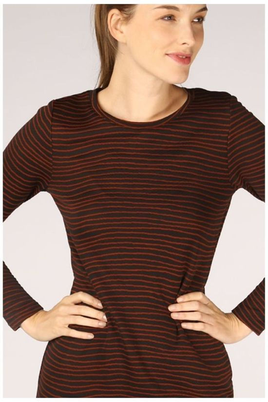 B.Young Jurk tullo Black/Rust