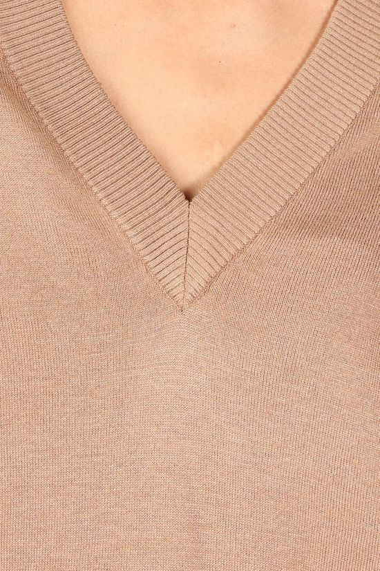 Inwear Pull Honjo V Neck Sand Brown