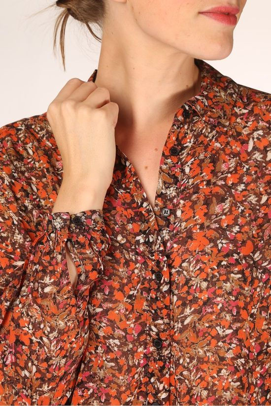 Inwear Hemd Pica Camel Brown/Orange