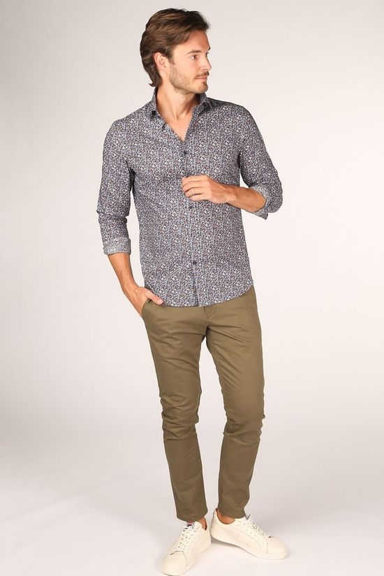 Matinique Chemise Matrostol Mid Blue/Ass. Flower