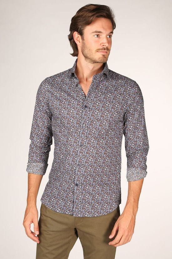 Matinique Chemise Matrostol Mid Blue/Ass. Flower