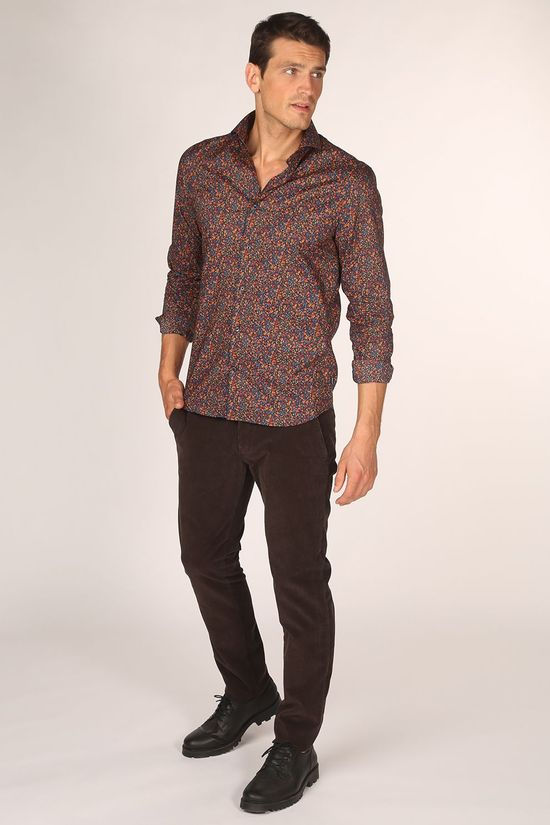 Matinique Chemise Matrostol Dark Blue/Ass. Flower