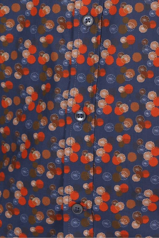 Matinique Chemise Matrostol Dark Blue/Ass. Geometric