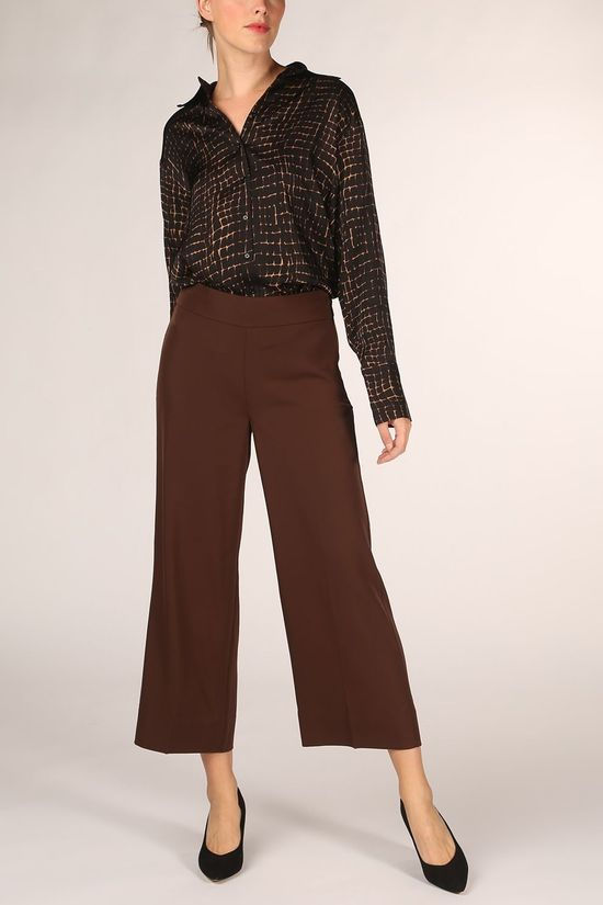 Inwear Broek Zhen Culotte dark brown