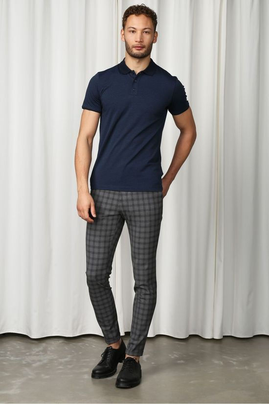 Matinique Polo Mapoleo Dark Blue/Ass. Geometric
