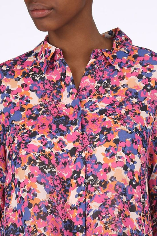 Inwear Robe Hollie Long Fuchsia/royal blue