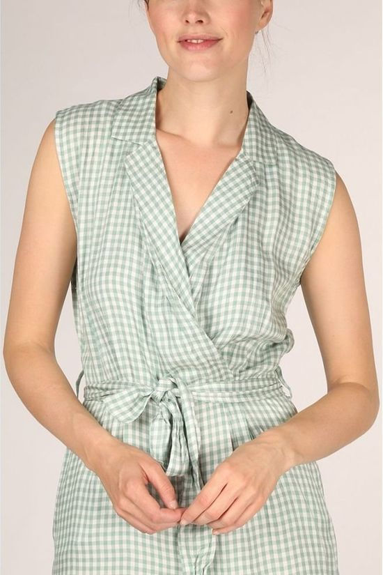 Ichi Jumpsuit Ihhallow Js white/light green