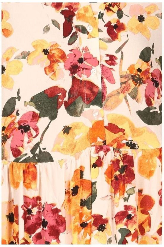 Ichi Robe Ihbrunsa Dr2 Off White/Ass. Flower